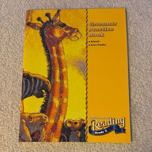 Scott Foresman Reading Grammar Practice Book - Bright Yellow Cover